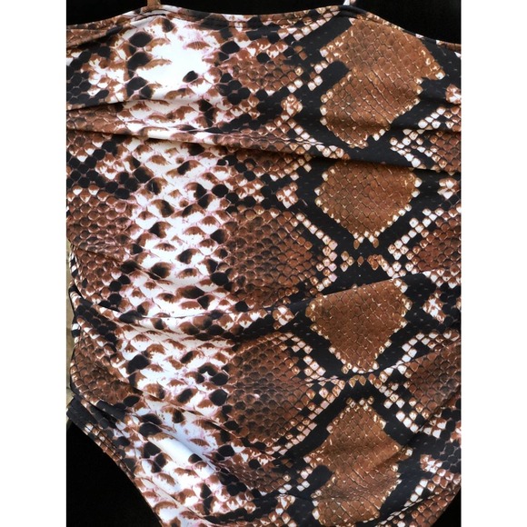 Matte Collection Python Bathing Suit | Medium - Picture 5 of 5